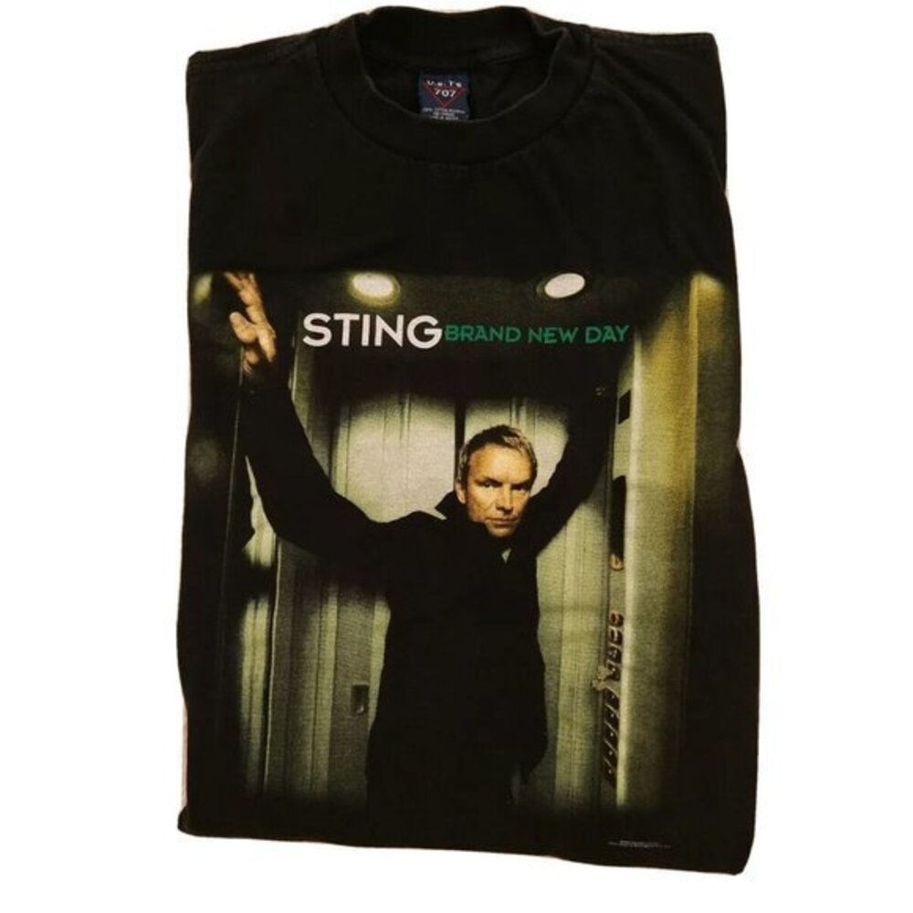 Vintage Sting T-shirt Merch Brand New Day 1999 SZ XL